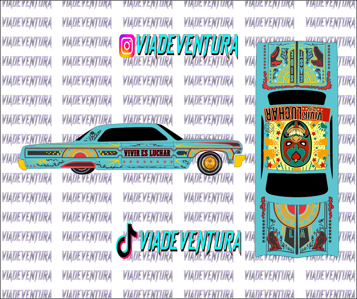 Nationals 1/64 64 Impala WHITE TONER Universal Waterslide Decal for Hot