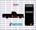 FnF S2000 1/64 83 Silverado WHITE TONER Universal Waterslide Decal for Hot
