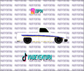FnF Civic 1/64 83 Silverado WHITE TONER Universal Waterslide Decal for Hot