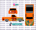 Charizard 1/64 83 Silverado WHITE TONER Universal Waterslide Decal for Hot
