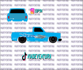 FnF Integra 1/64 83 Silverado WHITE TONER Universal Waterslide Decal for Hot