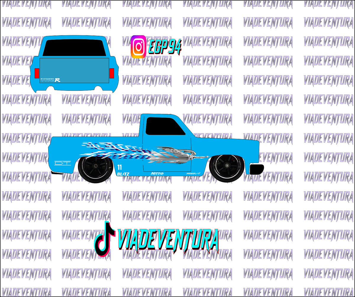 FnF Integra 1/64 83 Silverado WHITE TONER Universal Waterslide Decal for Hot