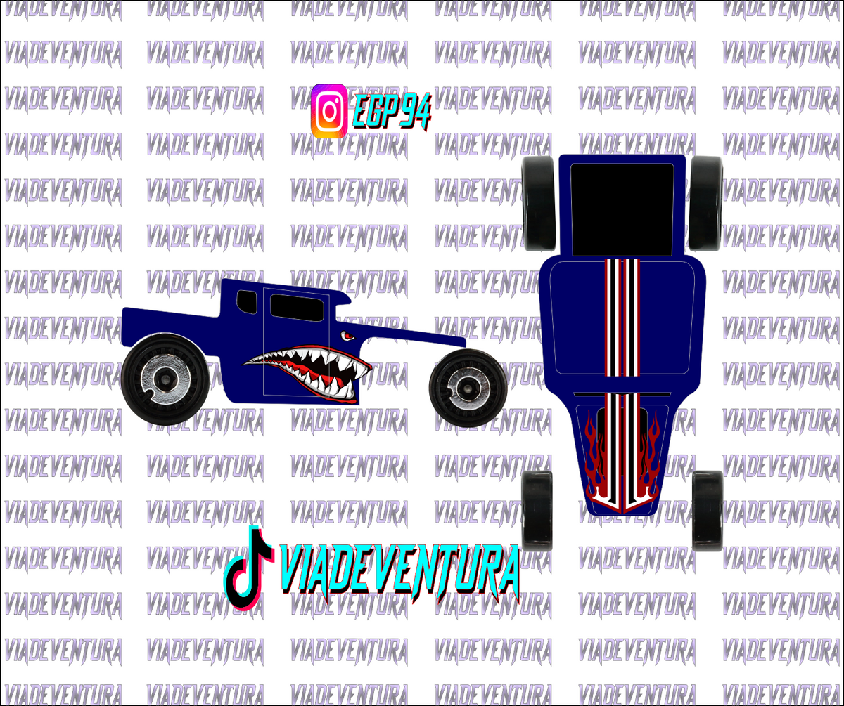 Shark Teeth 1/64 Bone Shaker WHITE TONER Universal Waterslide Decal for Hot
