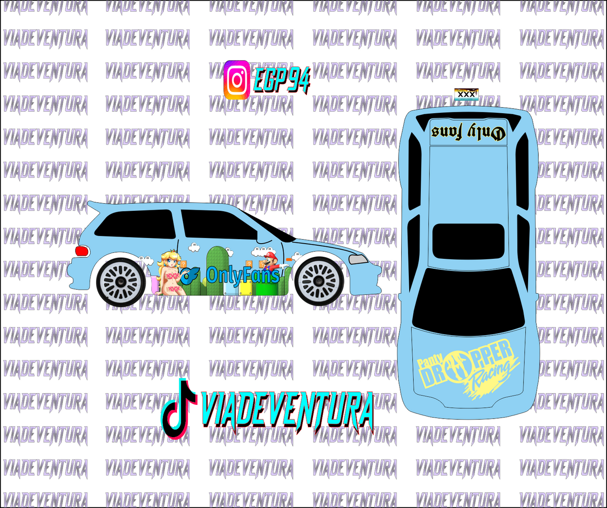 Fans Only 1/64 EF Civic WHITE TONER Universal WaterSlide Decal for Hot