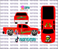 Grinchmas V1 1/64 07 Silverado WHITE TONER Universal Waterslide Decal for Hot