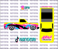 90s Theme V2 1/64 83 Silverado WHITE TONER Universal Waterslide Decal for Hot