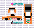 Castrol 1/64 83 Silverado WHITE TONER Universal Waterslide Decal for Hot