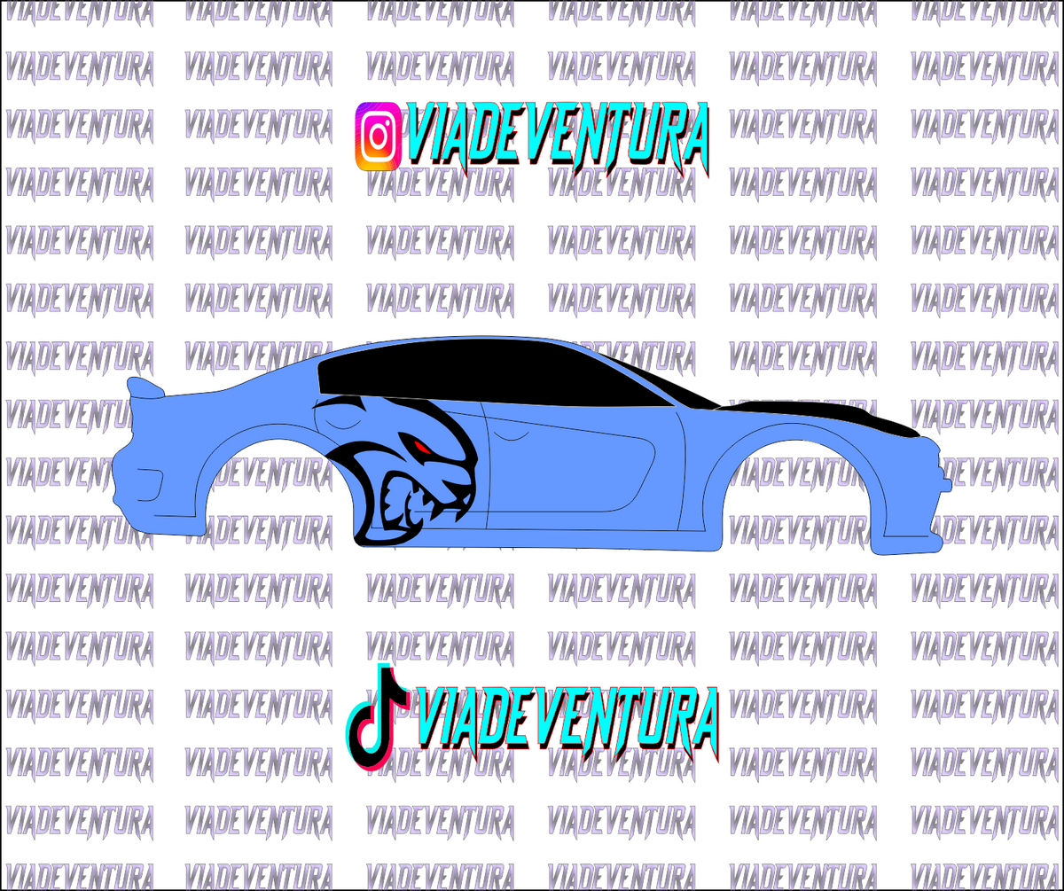 3X  Hellcat Logo 1/64 Dodge WHITE TONER Universal Waterslide Decal for Hot