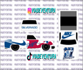 Dodgers 1/64 83 Silverado WHITE TONER Universal Waterslide Decal for Hot