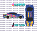 Ruthless 1/64 Chaser WHITE TONER Universal Waterslide Decal for Hot