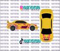 STI 1/64 Subaru Impreza Sdn WHITE TONER Universal Waterslide Decal for Hot