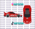 Eibach 1/64 Honda S2000 WHITE TONER Universal WaterSlide Decal for Hot