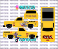 Dark Magic 1/64 83 Silverado WHITE TONER Universal Waterslide Decal for Hot