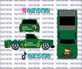 Grinchmas 1/64 83 Silverado WHITE TONER Universal Waterslide Decal for Hot