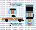 Gulf 1/64 83 Silverado WHITE TONER Universal Waterslide Decal for Hot