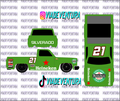 Heineken V2 1/64 83 Silverado WHITE TONER Universal Waterslide Decal for Hot