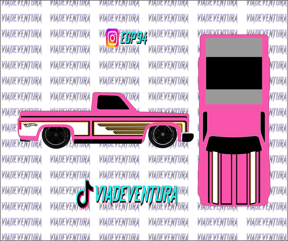 Legends Tour 1/64 83 Silverado WHITE TONER Universal Waterslide Decal for Hot