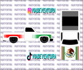 Mexico Syndicat 1/64 83 Silverado WHITE TONER Universal Waterslide Decal for Hot