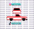 Modern Class 1/64 83 Silverado WHITE TONER Universal Waterslide Decal for Hot