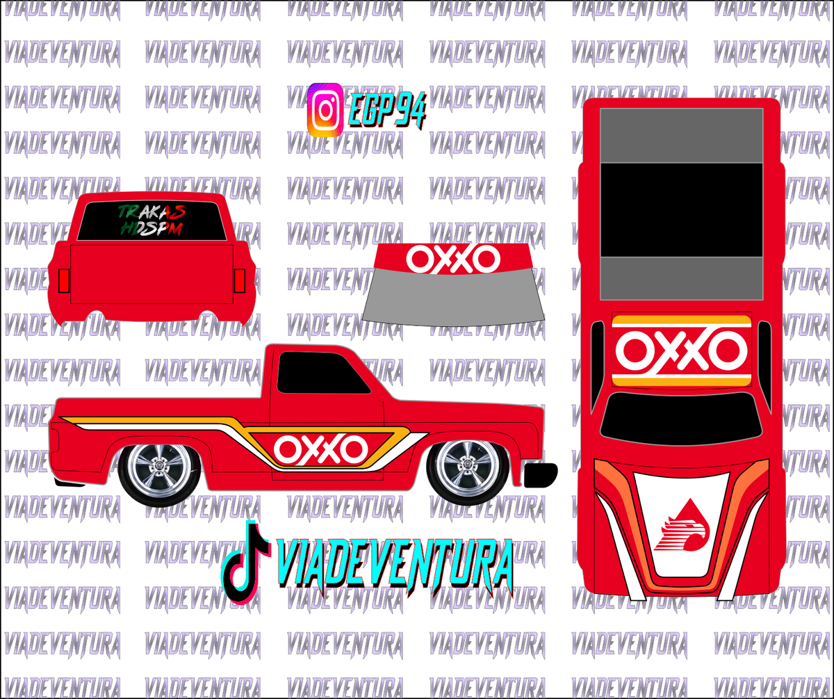 Oxxo 1/64 83 Silverado WHITE TONER Universal Waterslide Decal for Hot