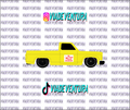 Pizza Plan4x 1/64 83 Silverado WHITE TONER Universal Waterslide Decal for Hot