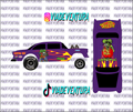 Rat Fink V2 1/64 55 Gasser WHITE TONER Universal Waterslide Decal for Hot