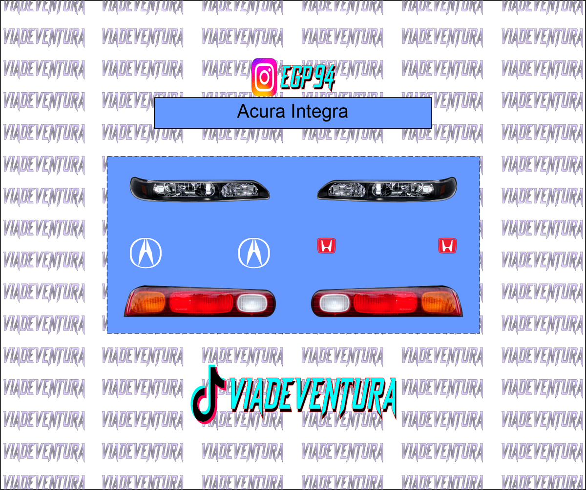 3x sets Headlight-Taillight 1/64 WHITE TONER Universal Waterslide Decal for Hot