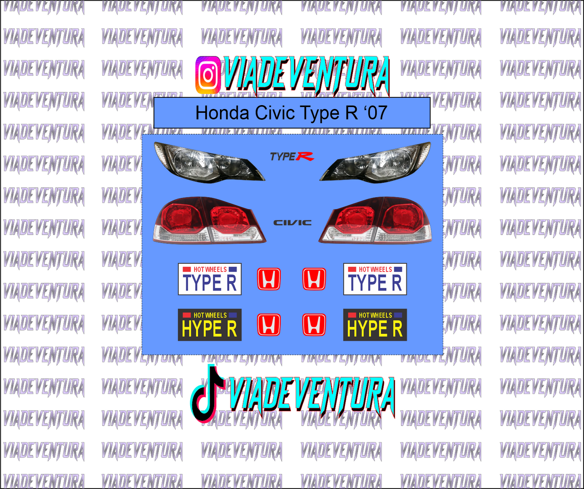 3x sets Headlight-Taillight 1/64 WHITE TONER Universal Waterslide Decal for Hot